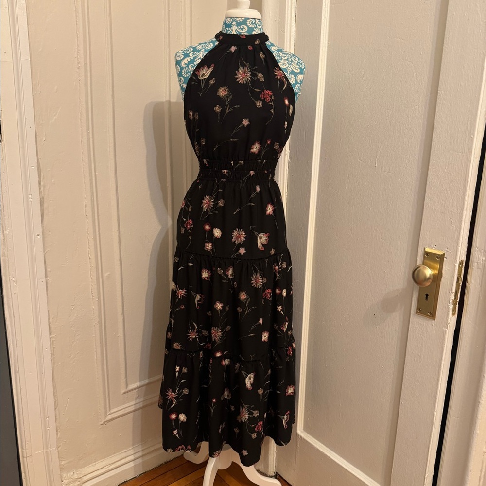 Lost + Wander Black Fleur Maxi Floral Dress - Picture 7 of 13